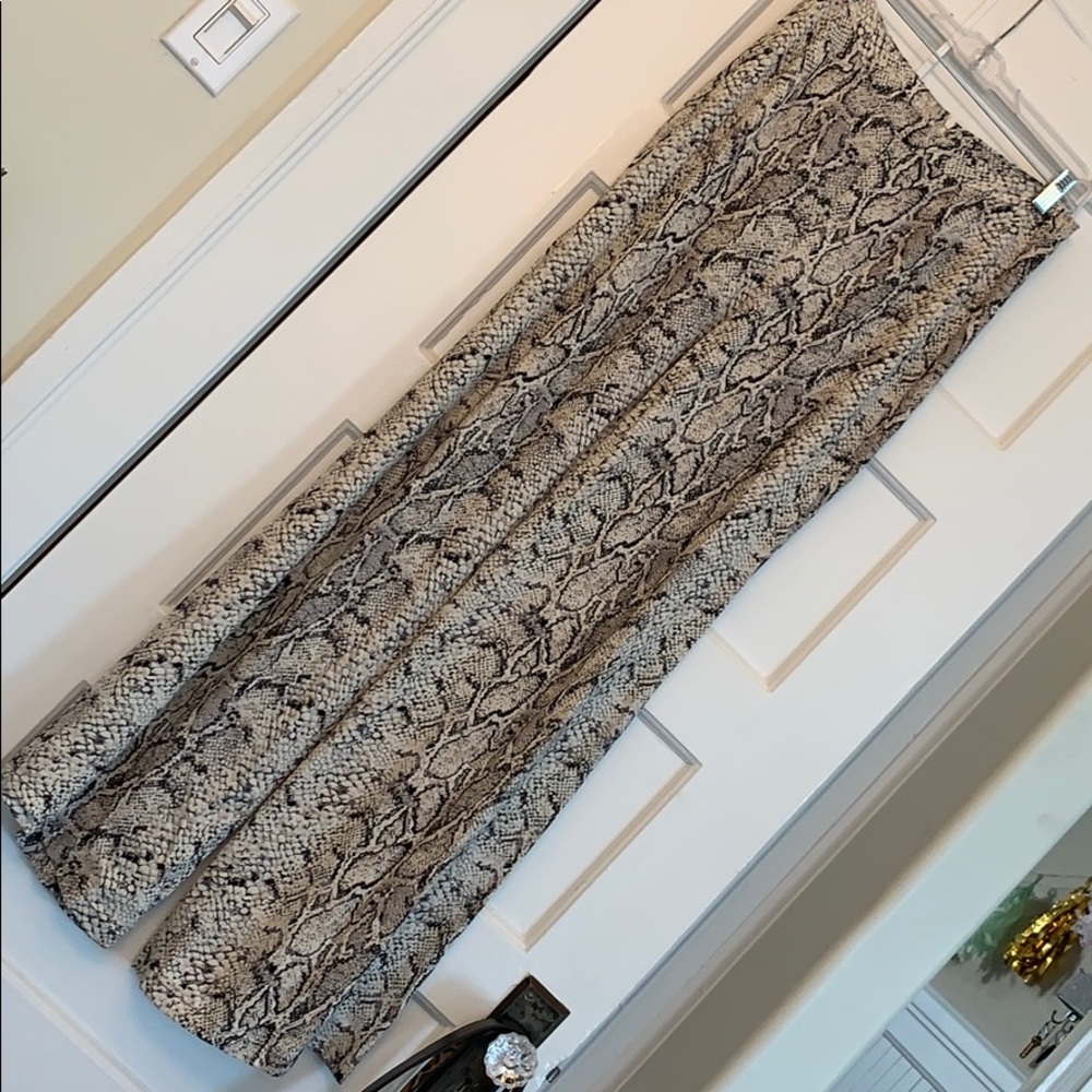 Reformation sorrenti rattlesnake pants